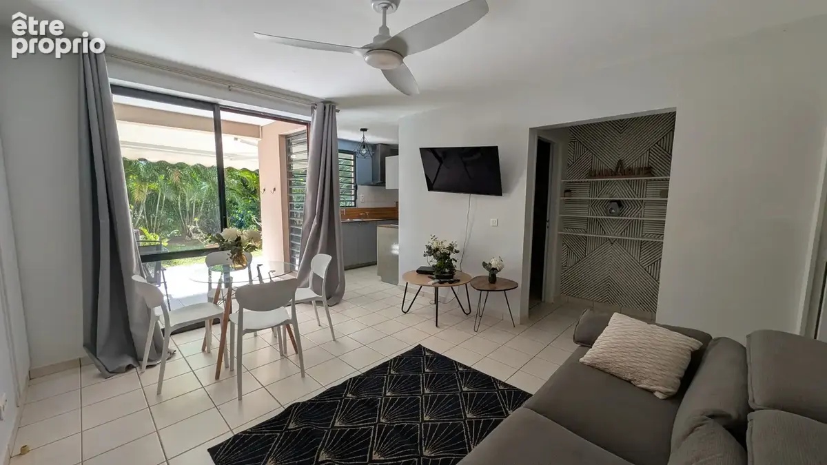 T3 RDC avec jardin privé de 42 m2 & piscine   Résidence sécurisé, Cayenne Baduel - photo 9