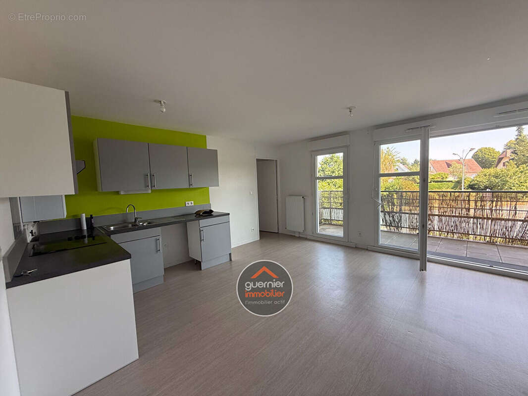 Mont saint aignan t3 -balcon - ascenseur- parking - photo 3