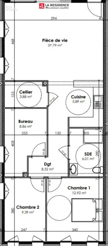 Maison 5 pièces 83 m² à vendre à Oissel (76350) - photo 4