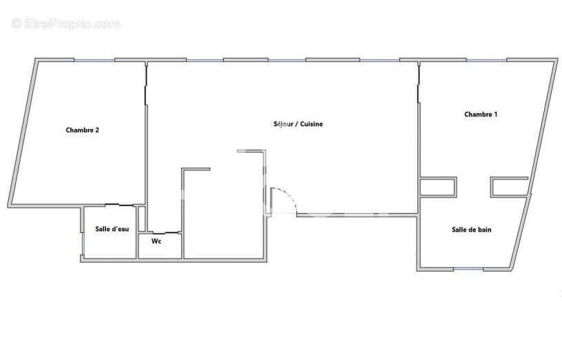 Appartement à PARIS-18E