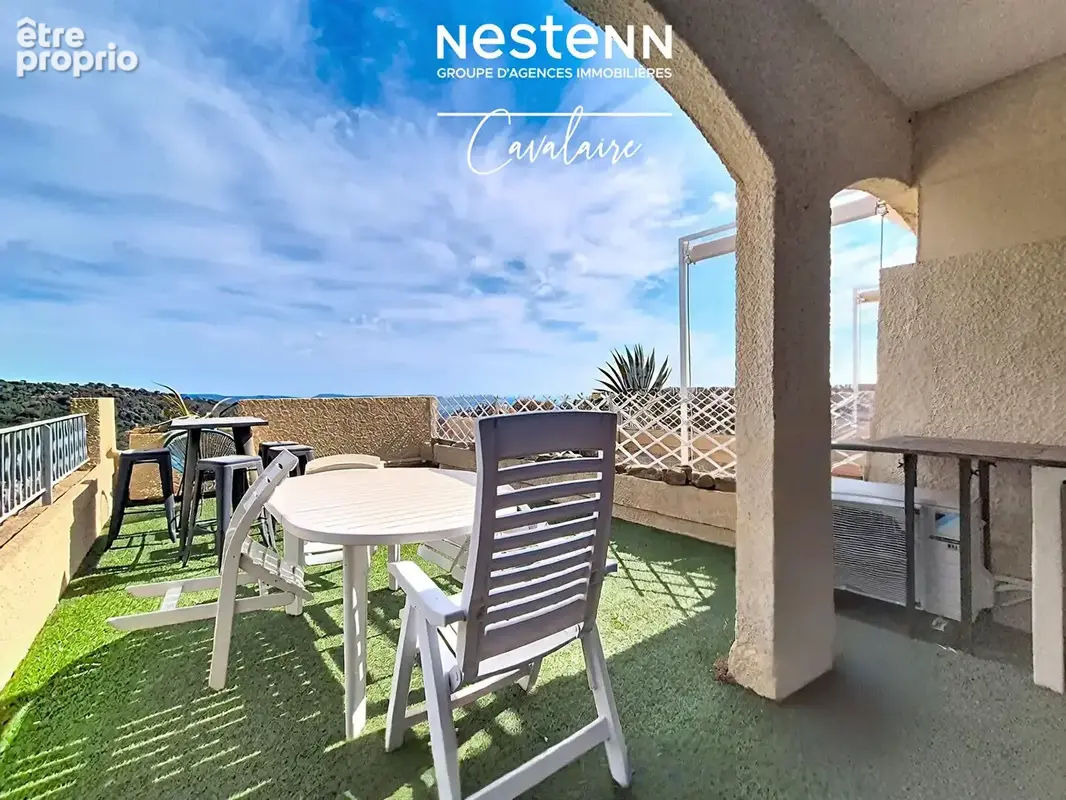 Studio cabine avec grande terrasse vue mer + garage - photo 4