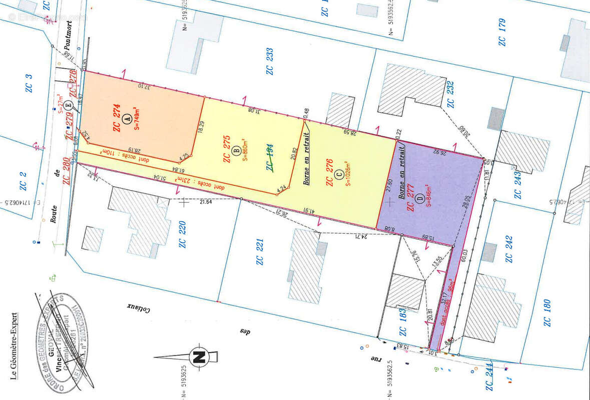 Terrain à VARENNES-SUR-MORGE
