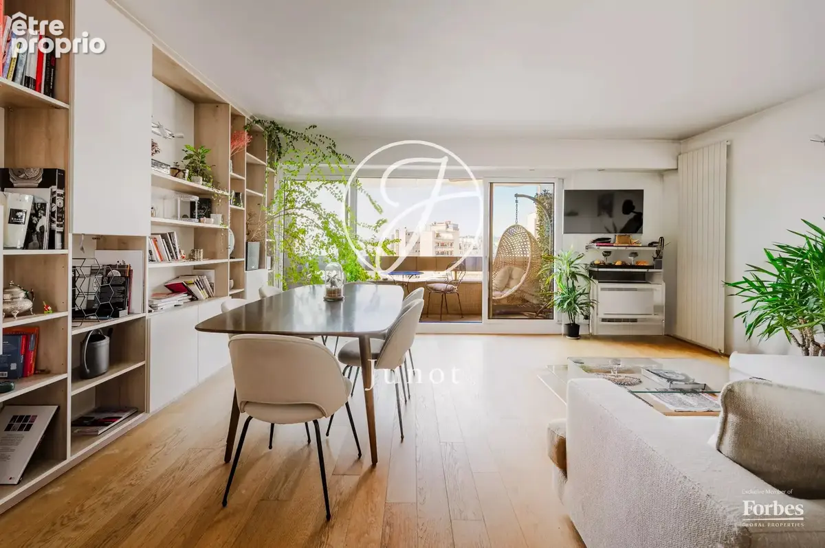 Paris 16e - PARENT DE ROSAN - Appartement  - 3 pièces - 85,04m² Carrez - 2 chambres - Dernier étage - Balcon 11,25 m² - Vue déga - photo 12