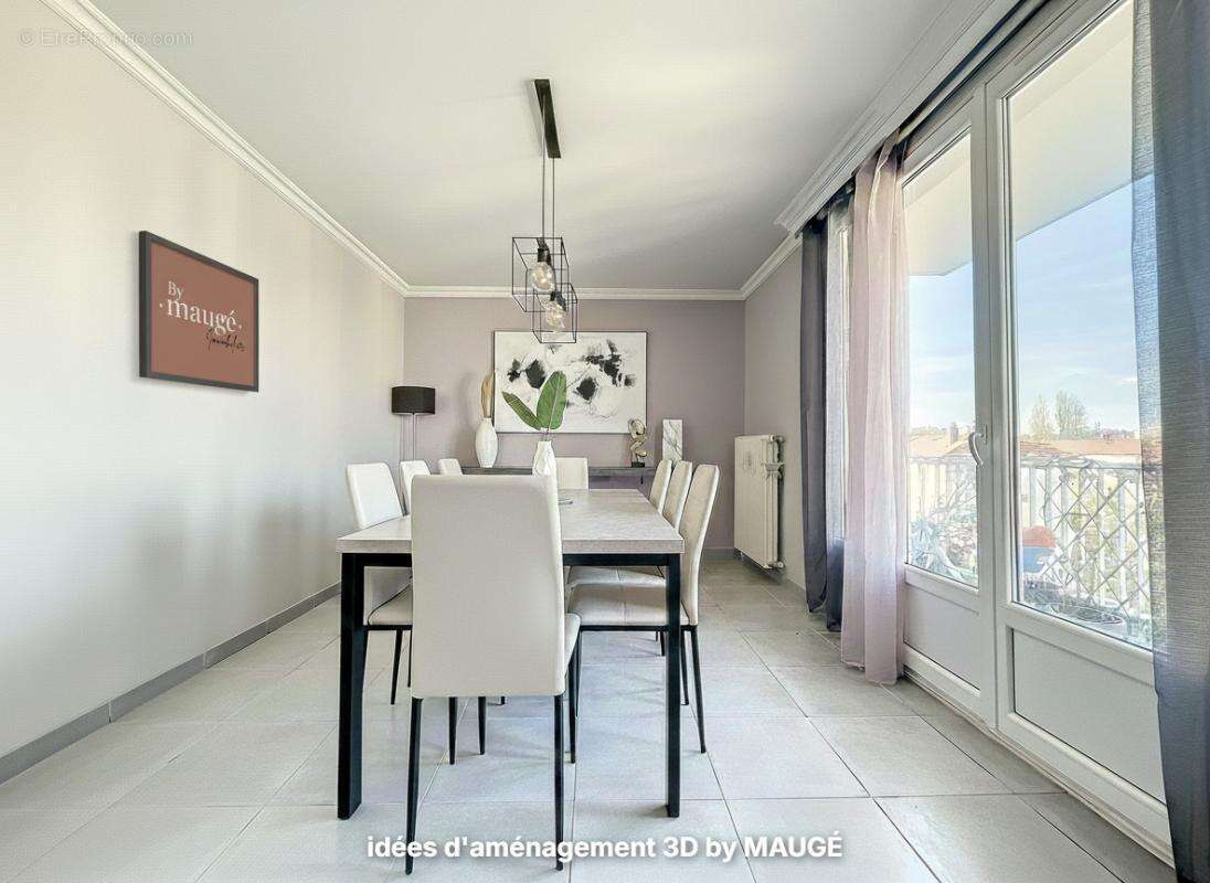 Appartement - 3-4 chambres - Balcon - Cave - Garage - Proche toutes commodités - photo 7