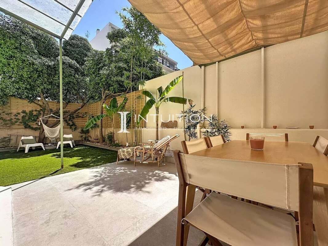 Cannes – La Peyriere: Superbe 3 pièces avec jardin et terrasse - photo 4