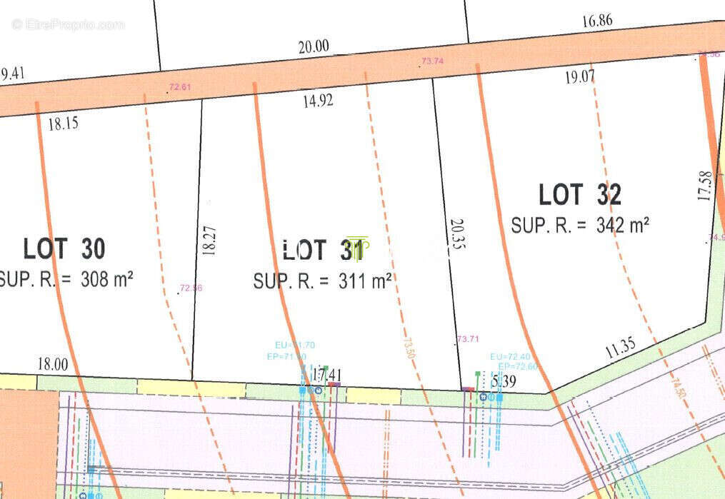 Terrain à SAINT-MARTIN-LE-BEAU