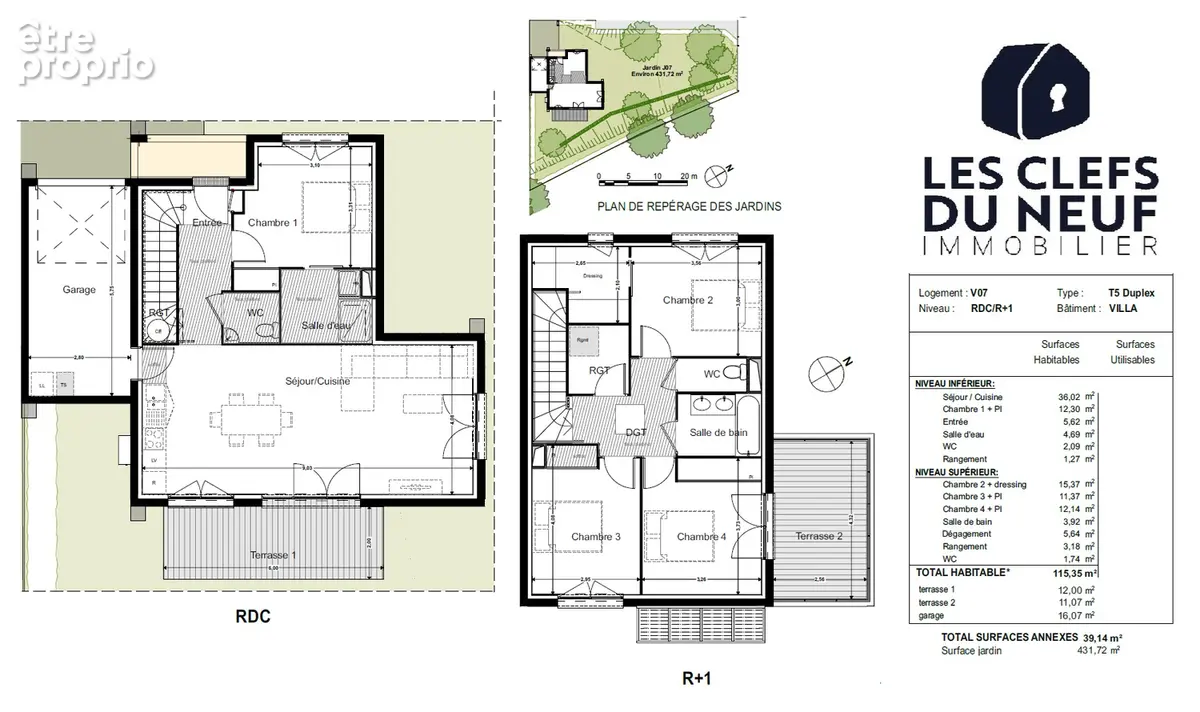 Maison Montrabe 5 pièces 116 m2 + 450m² de jardin + Garage ! MONTRABE - photo 12