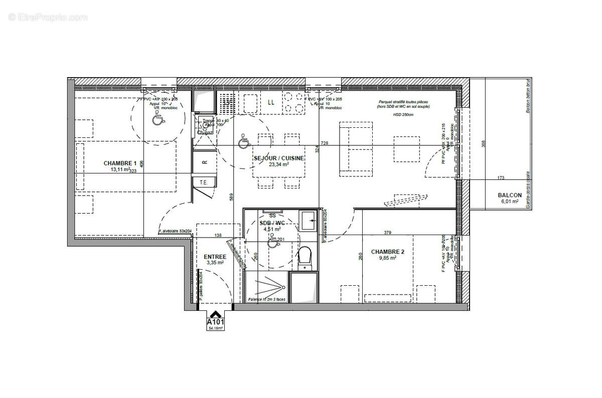 Appartement à SAINT-BONNET-DE-MURE