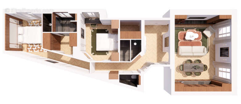 Appartement à PARIS-1E