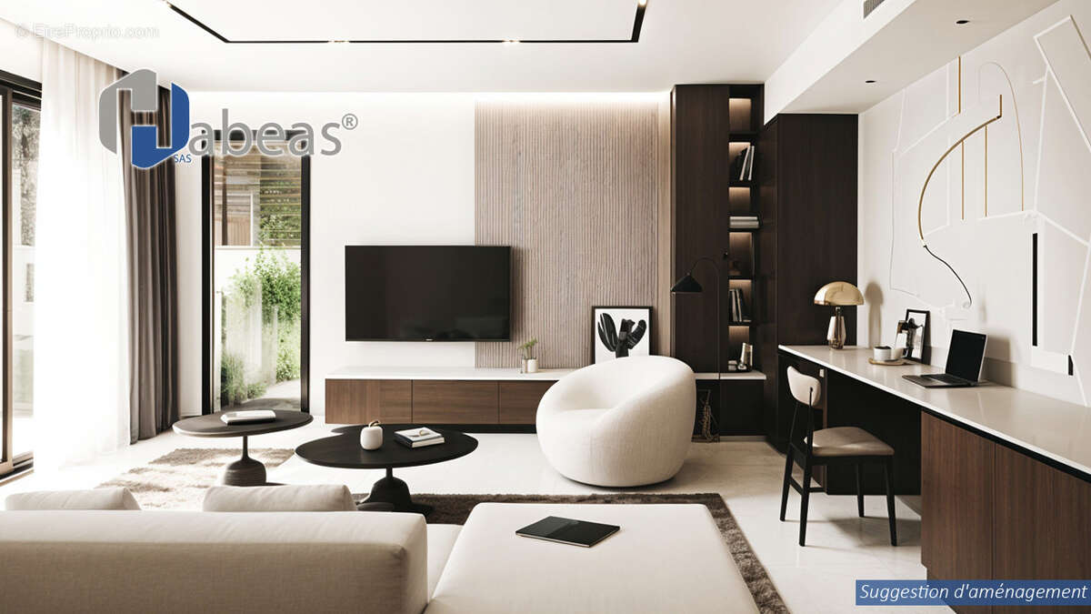 Maison de plain-pied T4 de 128.90 m² avec garage, jardin, terrasse et piscine à Sathonay-Village - photo 9
