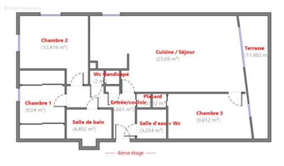 Appartement à vendre 4 pièces avec terrasse BAGNEUX (92) - photo 11