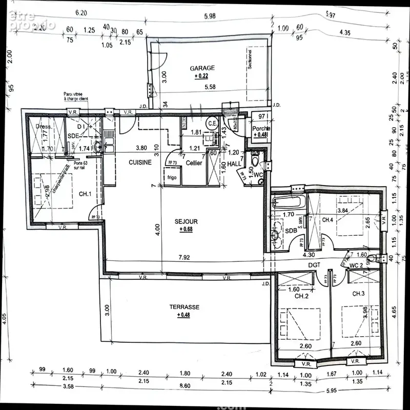Plan intérieur