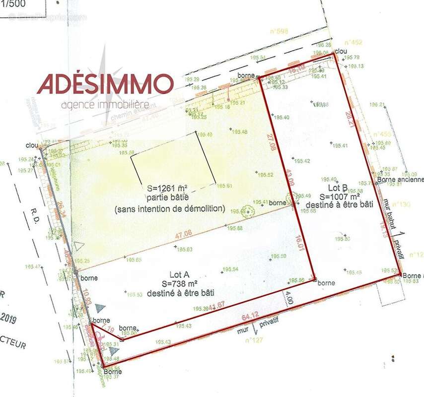 À Saint-Sulpice-Sur-Lèze, terrain de 1007m² en vente - photo 3