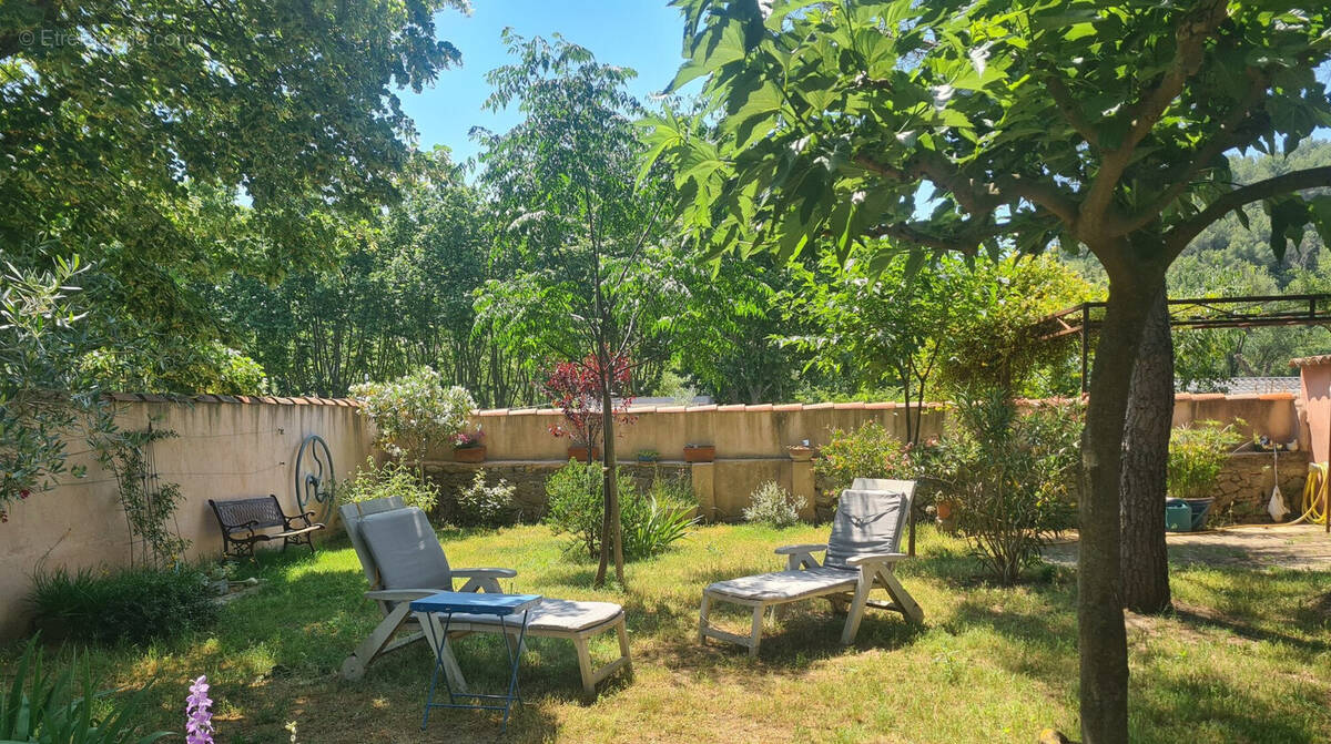 jardin 1 - Maison à CESSENON-SUR-ORB