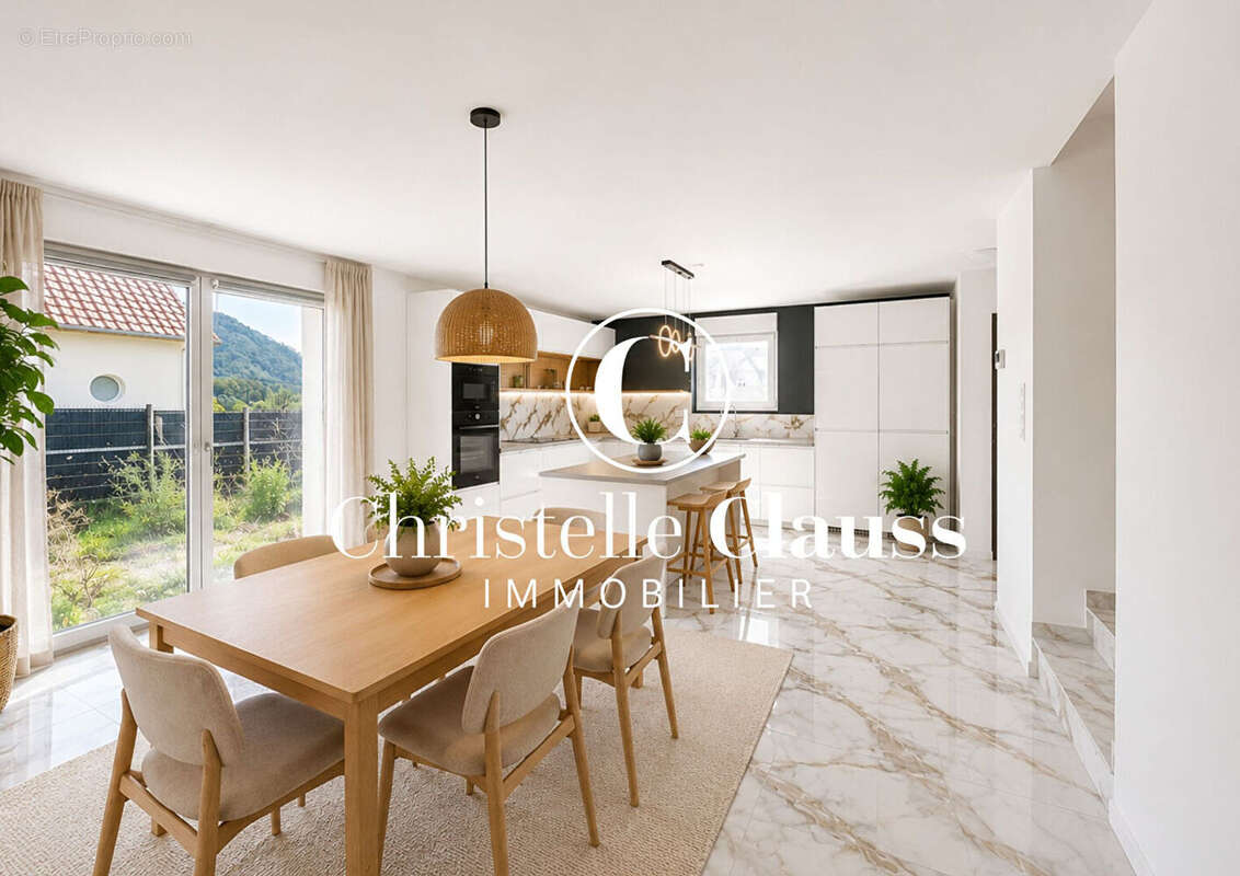Maison contemporaine neuve - 5 pièces - 92.4 m² Willer-sur-Thur - photo 4