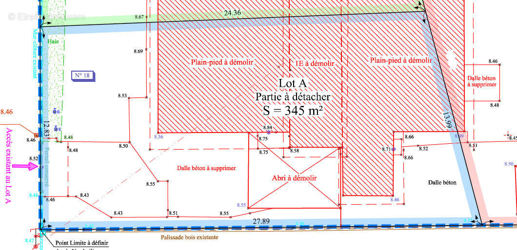 Andernos-les-Bains   Terrain à bâtir 345 m2   Libre constructeur - photo 2
