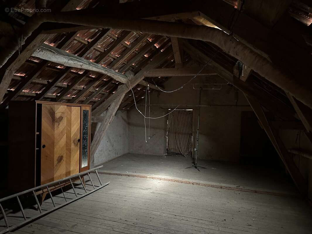 Maison avec jardin à Champillet (36160), le grenier - Maison à CHAMPILLET