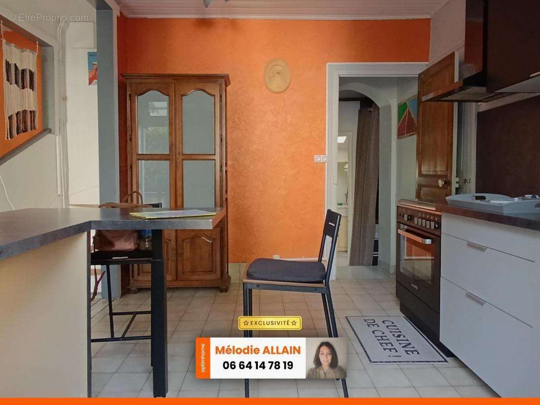 Vichy jeanne d'arc- maison des annees 40 avec cour et garage-ideal investisseur ou 1er achat - photo 6