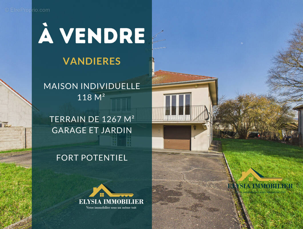 Maison à VANDIERES