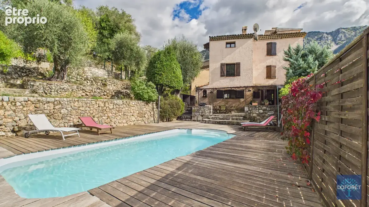 Cros d'Utelle - Maison avec piscine et vue panoramique - photo 20