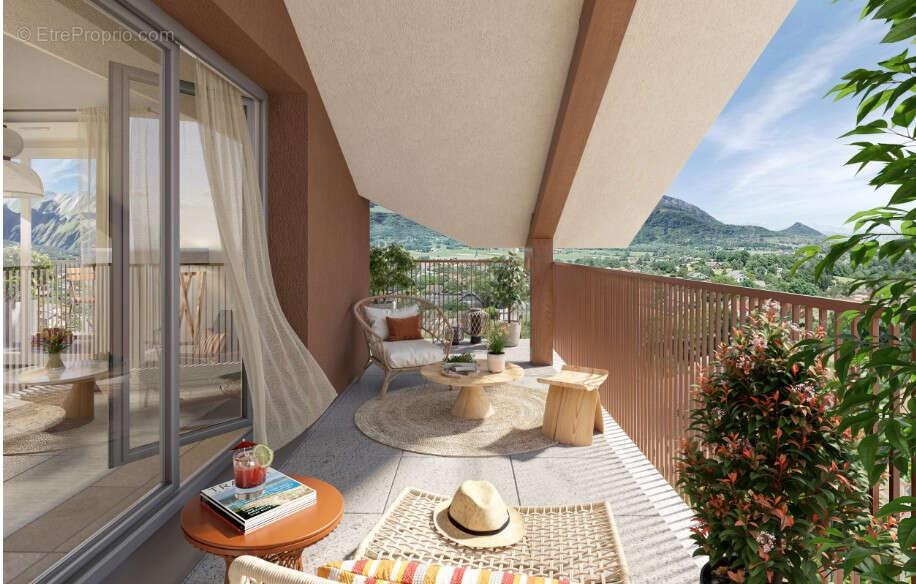 La roche dur Foron - Grand T1 de 39.36 m² dernier étage  -Frais de notaire offerts ! - photo 3