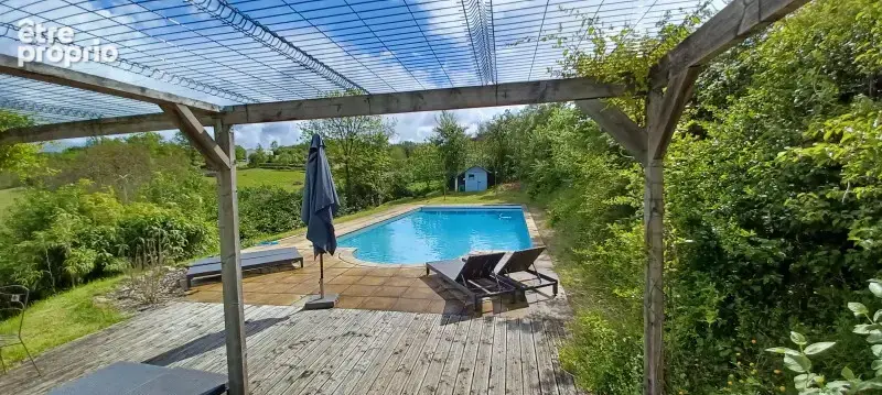 Ensemble typiquement Quercynois Maison + gîte+ piscine sur 2500m2 environ de terrain - photo 13
