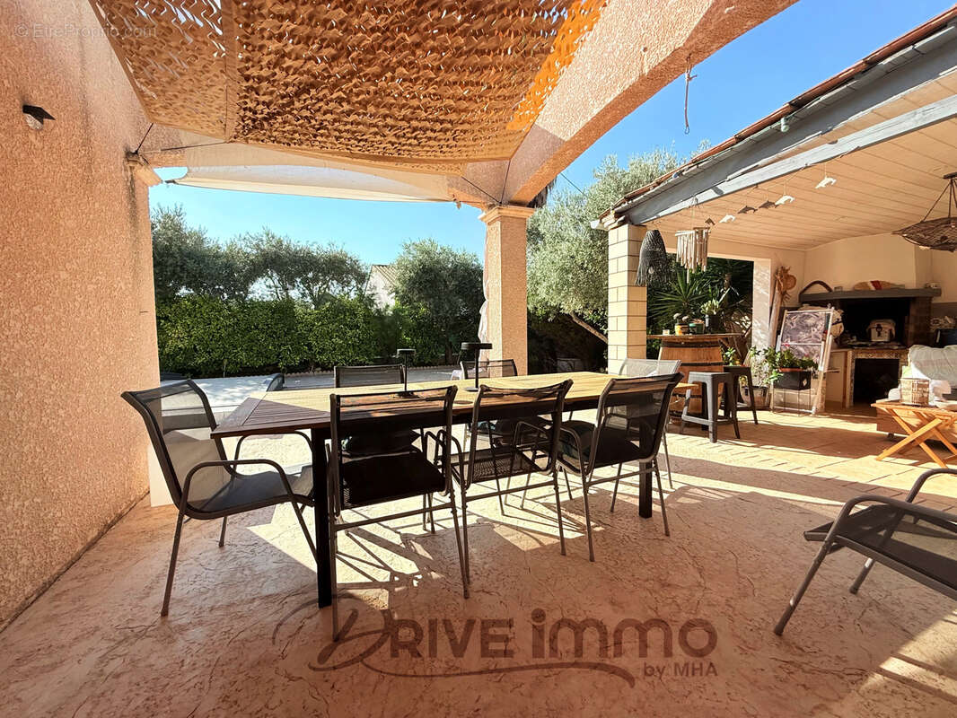 Drive immo nissan-lez-enserune... villa 200m2 plain pied positionnement idéal - photo 3