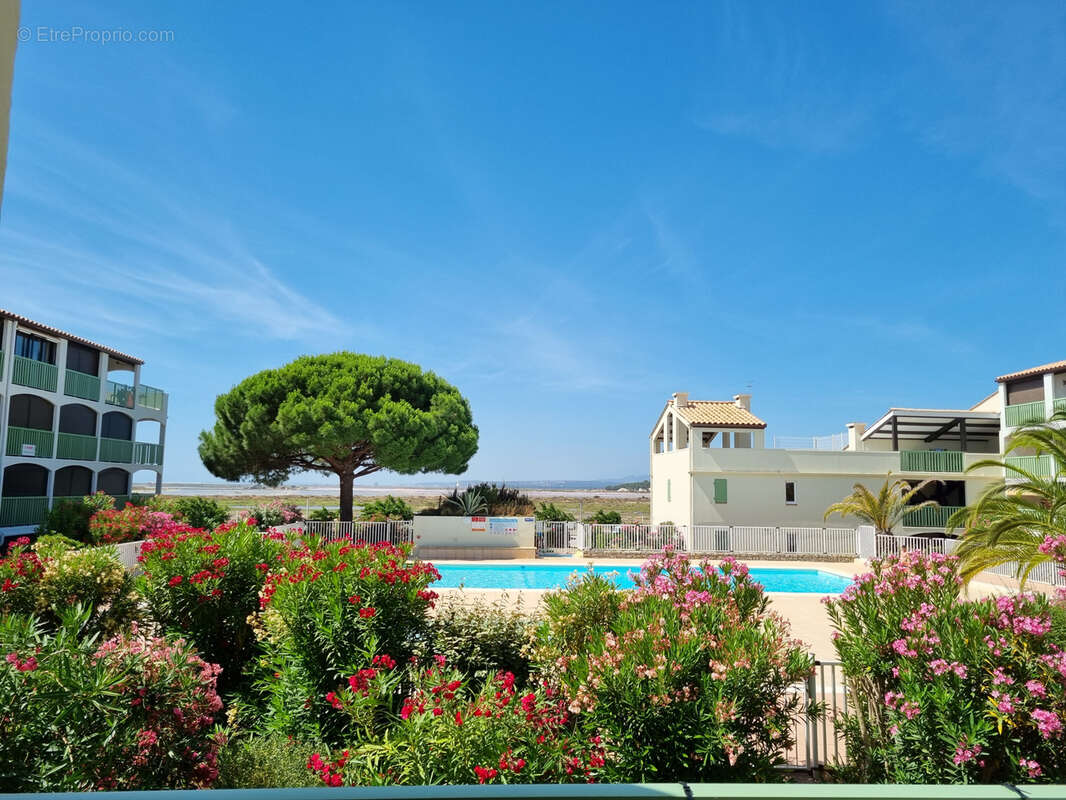 A vendre - gruissan - charmant studio coin cabine - 4 couchages - piscine - belle vue - photo 15