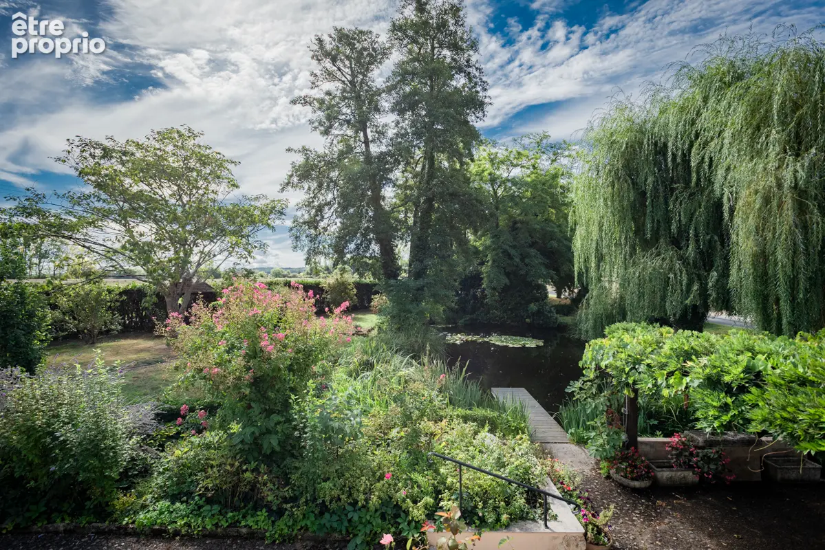 Charmante Perigourdine, +/-200m2, 4 chambres, jardin  et etang sur 3145m2 - photo 4