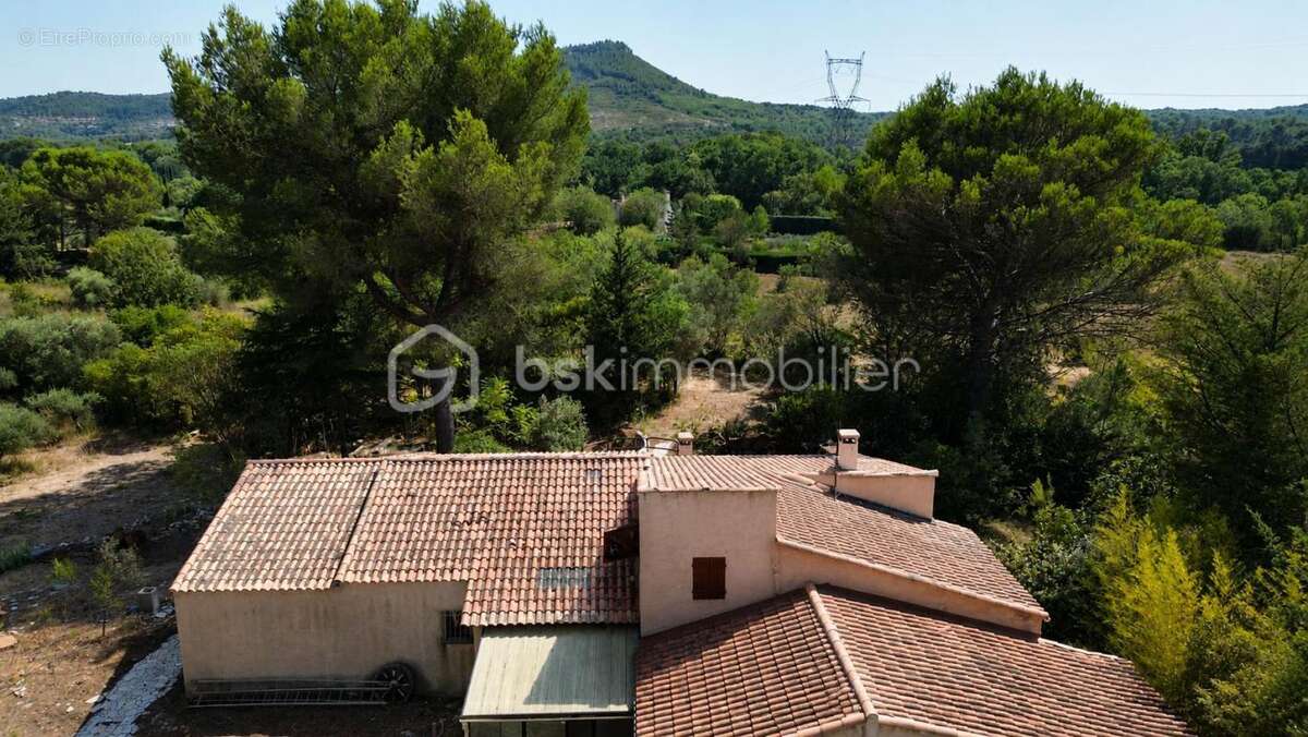 Maison de caractère à rénover – 4 800 m² de terrain – Un cadre naturel exceptionnel à Ventabren - photo 2