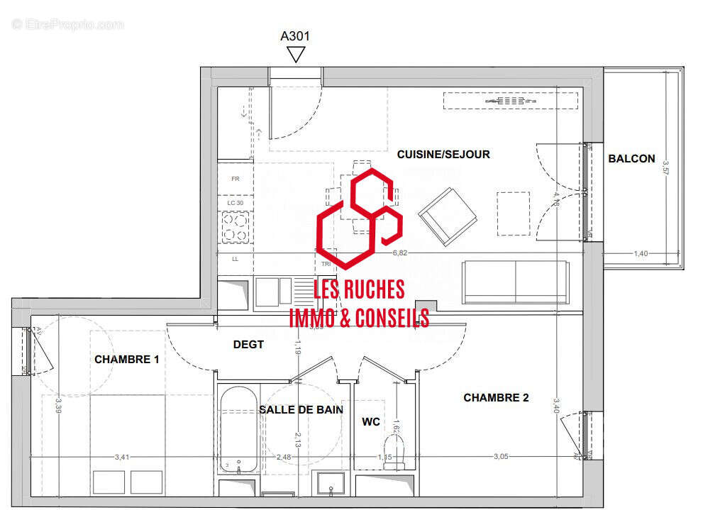 Appartement à CERGY