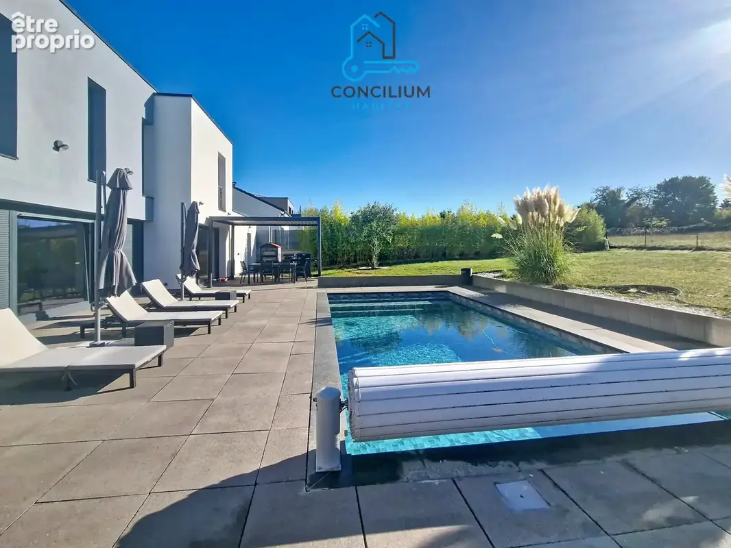 Neufchef   superbe villa contemporaine de 205 m2 avec piscine - photo 12