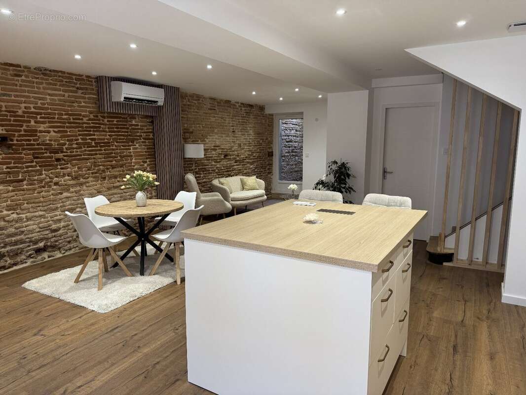 Maison de ville coeur baziege - photo 6
