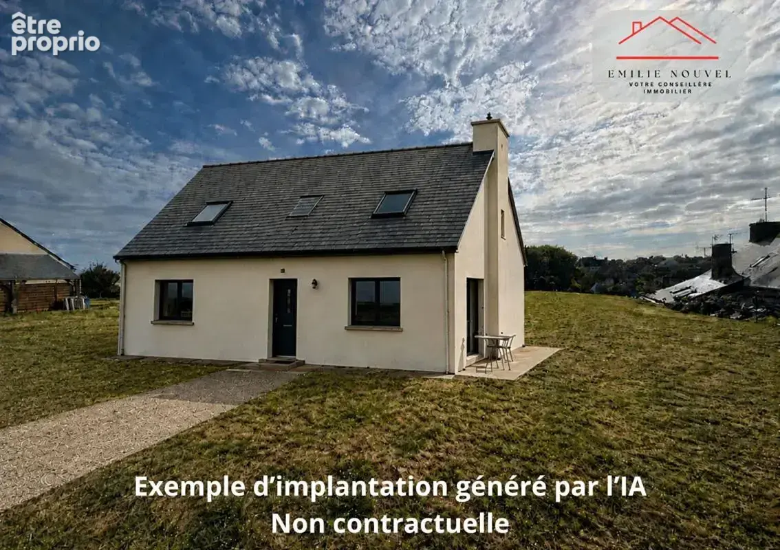 Terrain 747 m² à Pleubian , plat, viabilisé, libre de constructeur et proche du bourg - photo 3