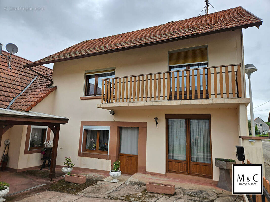 Maison à ZINSWILLER