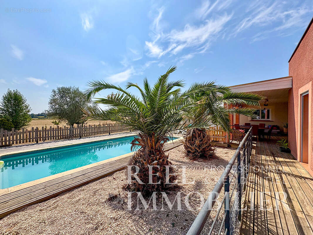 Maison contemporaine de plain pied  avec piscine. - photo 10
