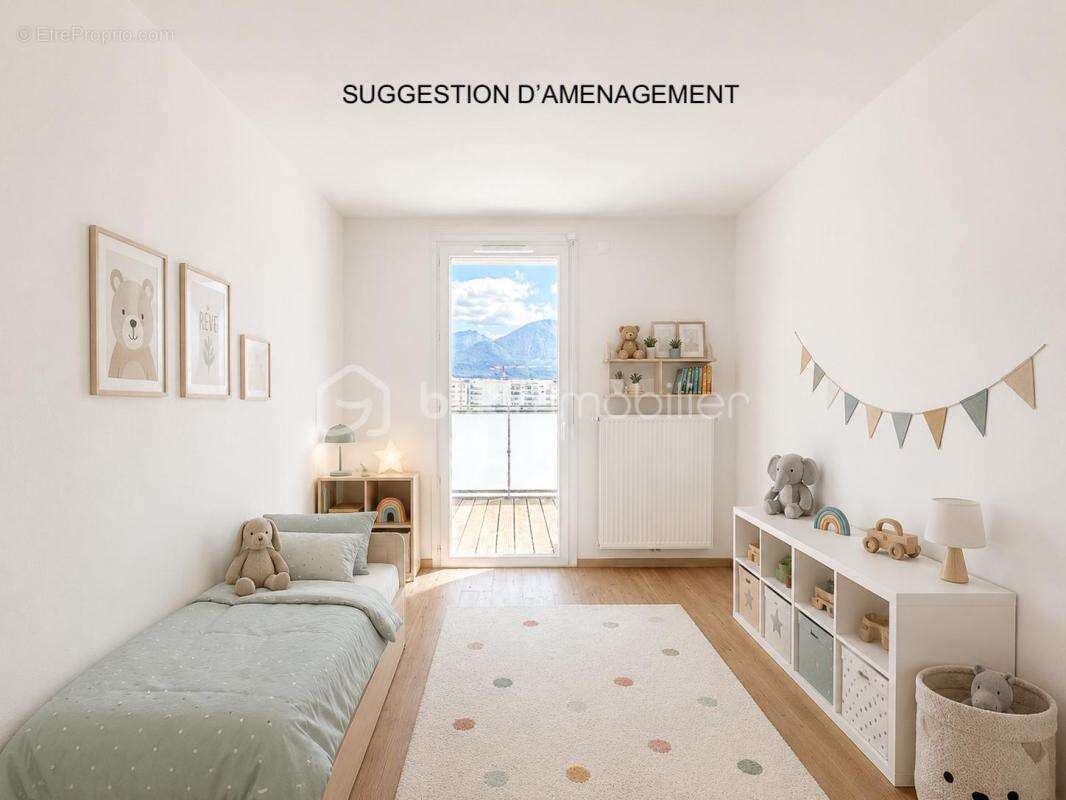 Appartement type 3 - dernier etage - terrasse et vue degagee montagnes - photo 7