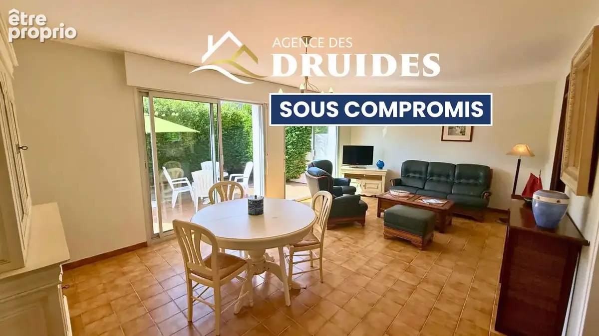 Carnac Plage - Maison à vendre - Plages et commerces à pied - 3 chambres - Terrasse plein sud - 77 m² habitables - 90 m² utiles - photo 2