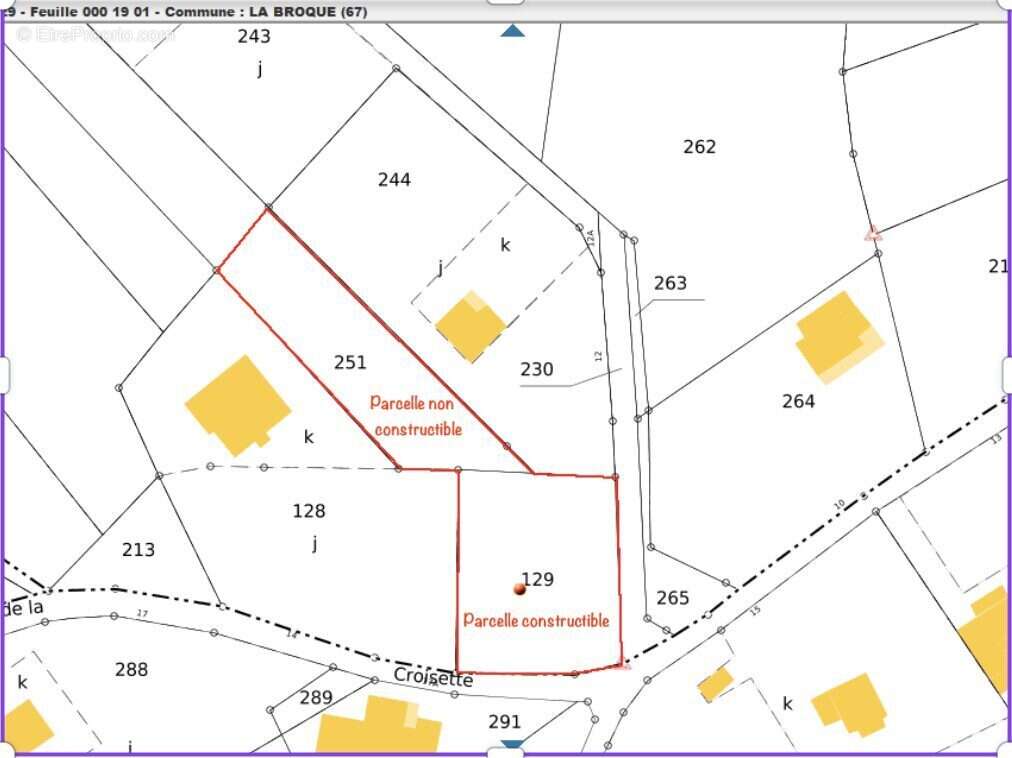 Terrain à LA BROQUE