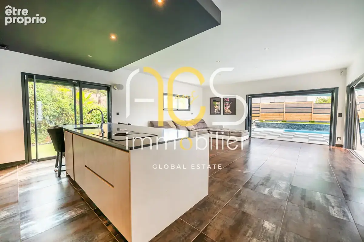 Achat Vente Villa Type 5 185m² Extérieur Jardin Piscine Garage - photo 16