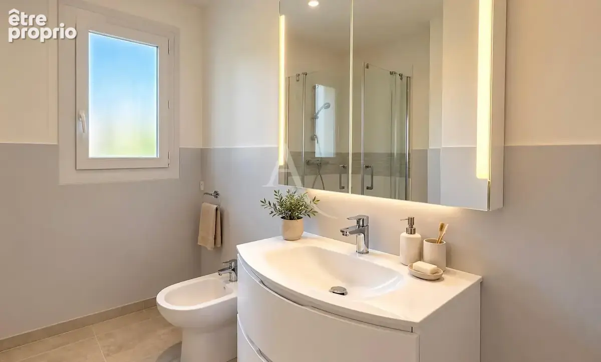 Appartement type 4  de 82.52m2 avec balcon au calme garage et atelier manosque - photo 8