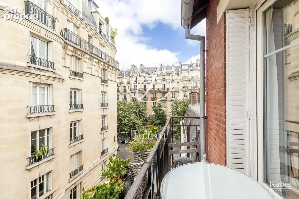 Paris 15e - SUFFREN - Duplex - 3 pièces - 58,69m² Carrez - 61,47m² au sol - 2 chambres - Balcon - photo 4