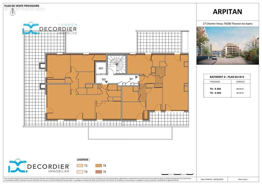 T4 neuf à vendre - thonon-les-bains (74200) - photo 5