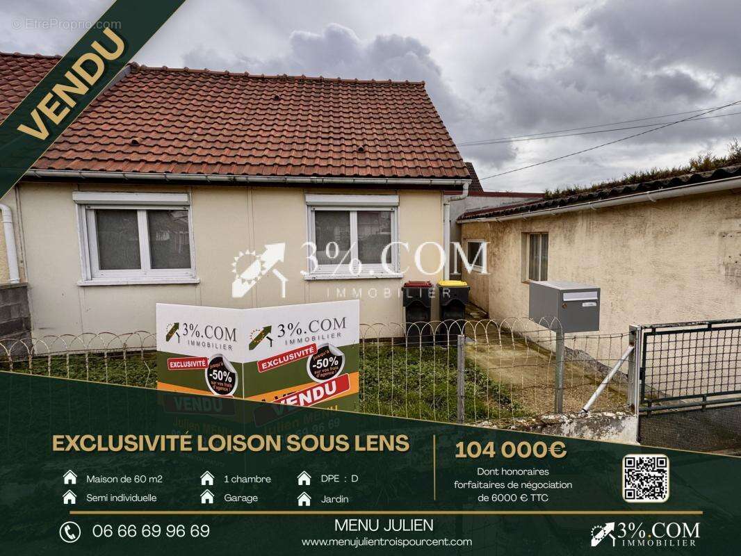 Maison à LOISON-SOUS-LENS