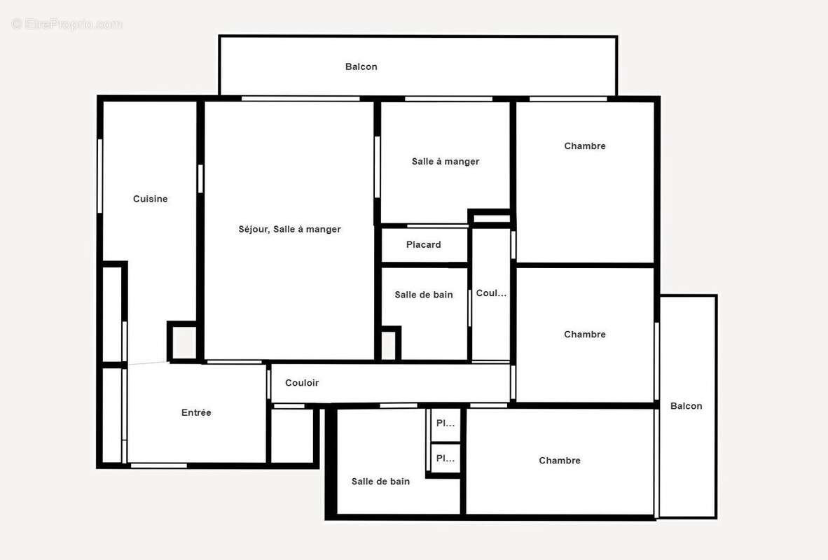 Appartement à PARIS-14E