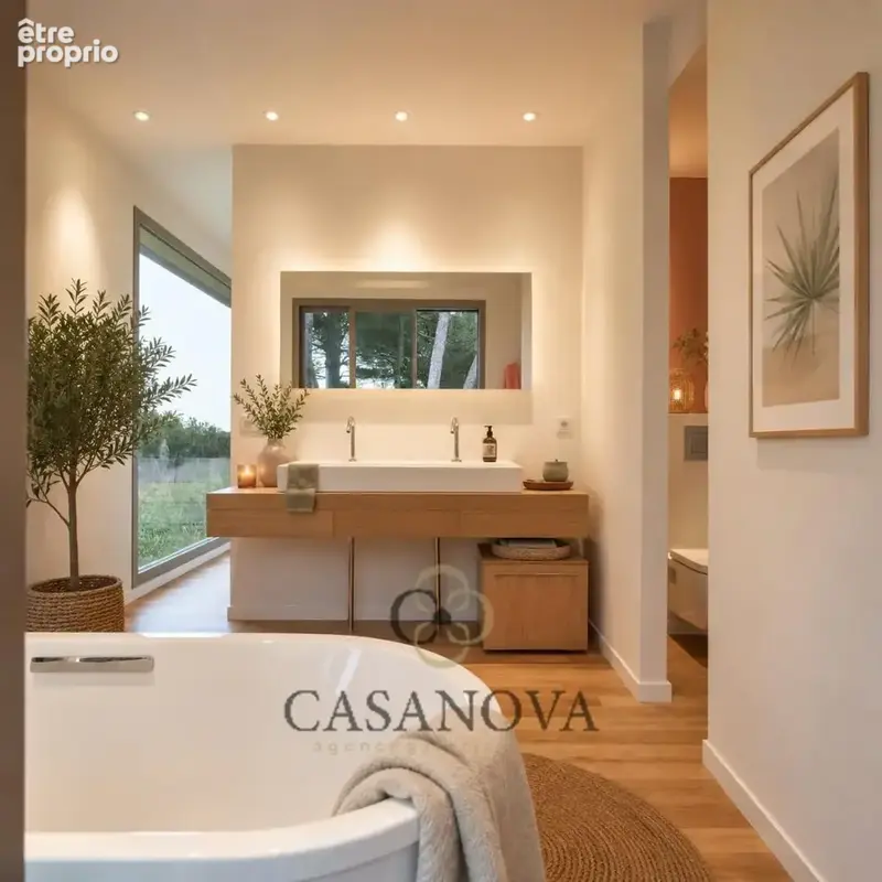 Villa d'architecte de plain-pied avec piscine et vue panoramique à Castelnau-le-Lez - photo 12