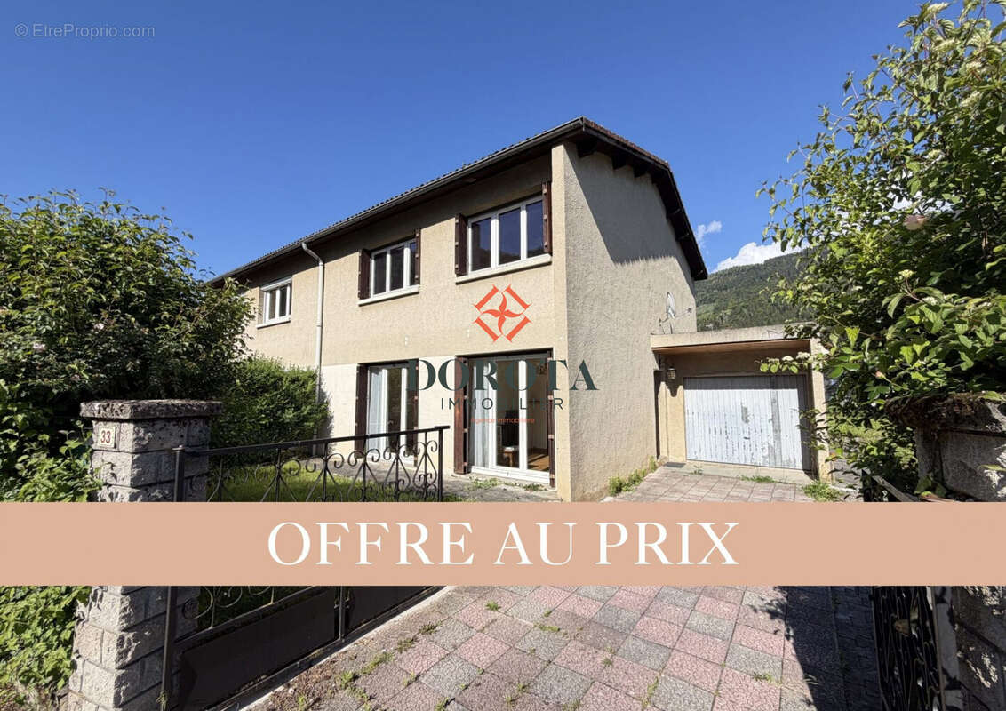 Maison à SAINT-PIERRE-D'ALLEVARD