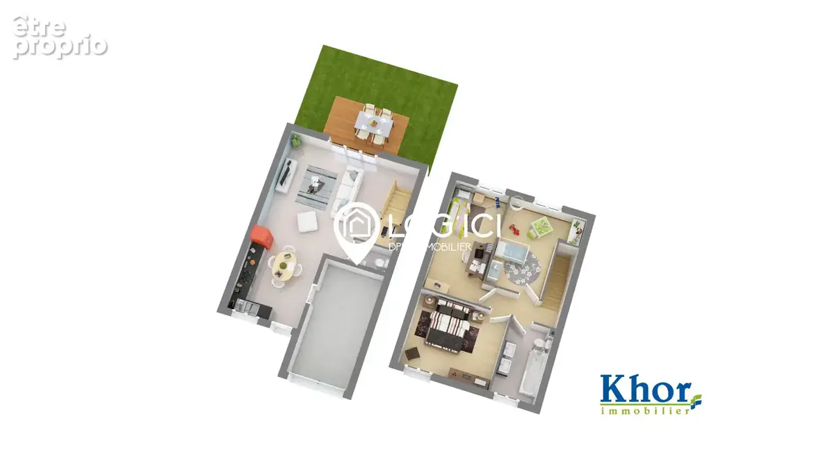Maison T4 neuve Idron plain pied - photo 4