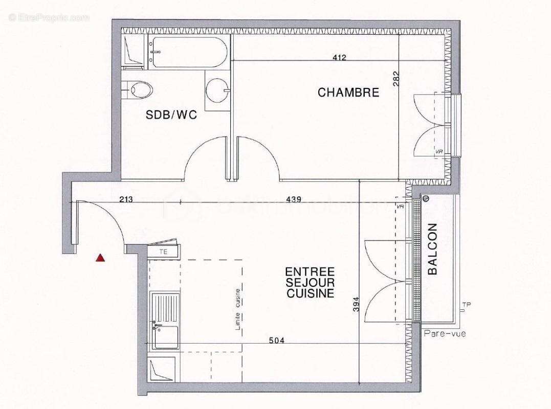 Appartement à ROMAINVILLE