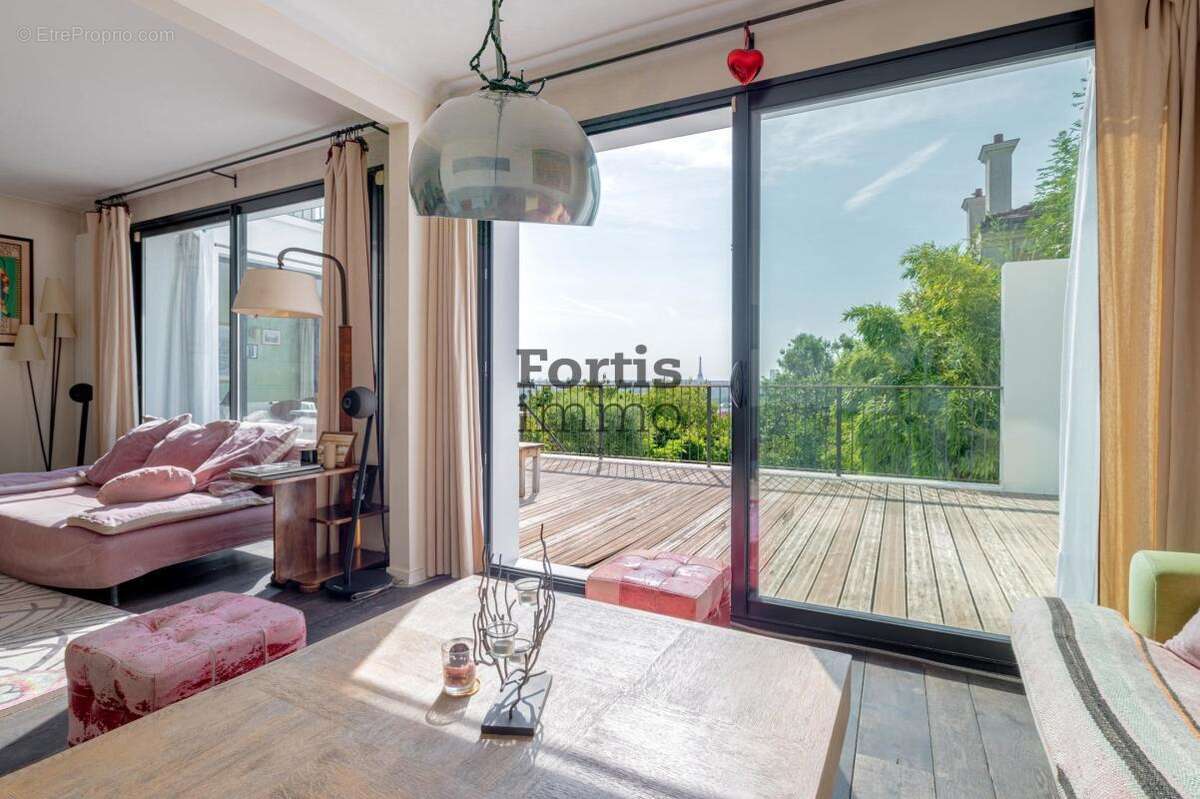 Suresnes - propriete contemporaine d'exception vue sur paris - photo 7